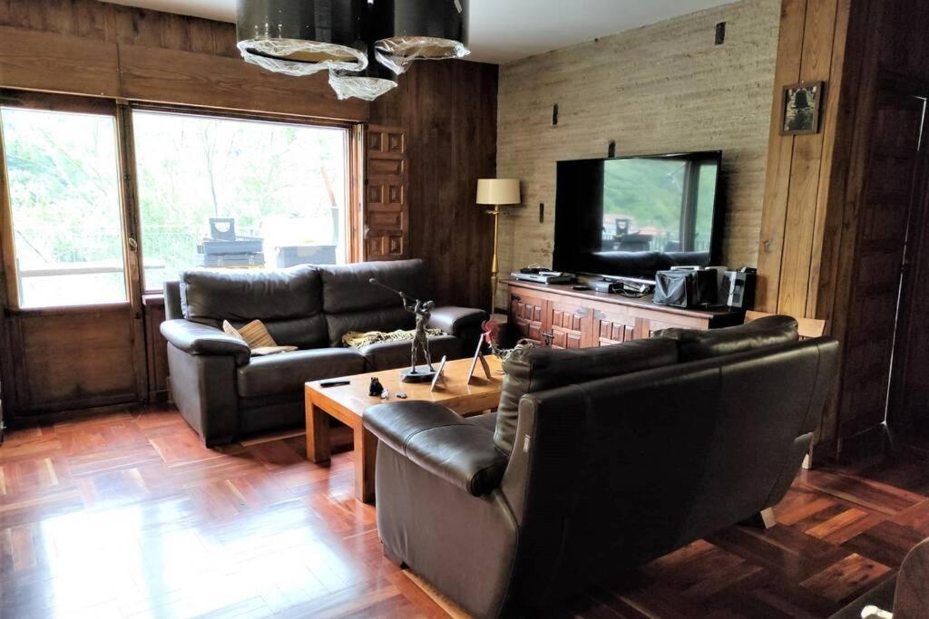 El Chalet De La Poza - Rio, Barbacoa, Wifi, Zona De Trabajo, Vistas. Lebena 외부 사진
