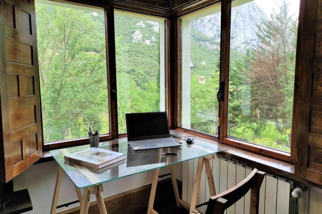 El Chalet De La Poza - Rio, Barbacoa, Wifi, Zona De Trabajo, Vistas. Lebena 외부 사진